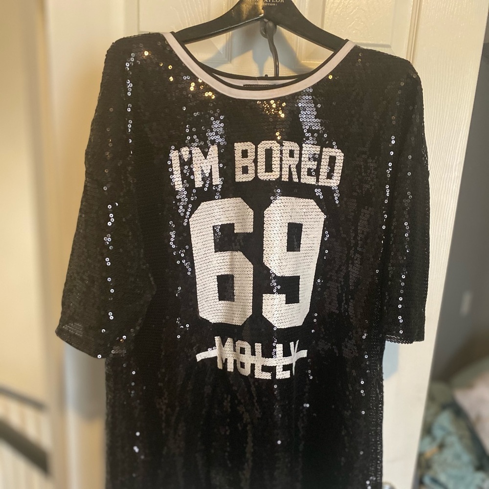 Sequin top
